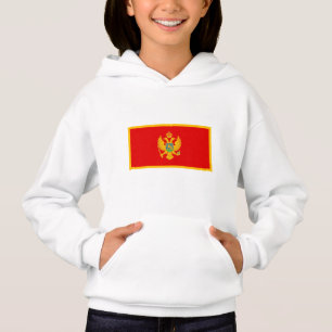Montenegro-Flagge Hoodie