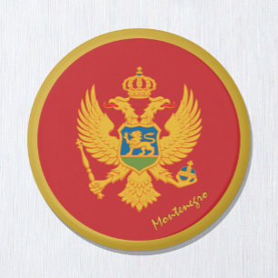 Montenegro flagge Magnet, Patriotic, Montenegro Magnet