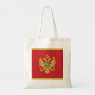 Montenegro-Flagge Tragetasche