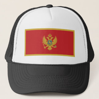 Montenegro-Flagge Truckerkappe