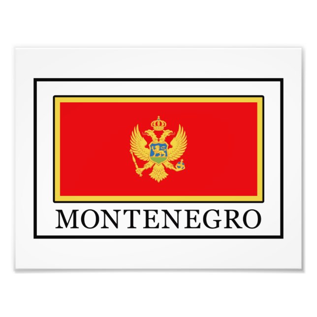 Montenegro Fotodruck (Vorne)