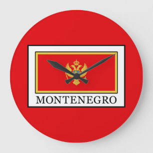 Montenegro Große Wanduhr