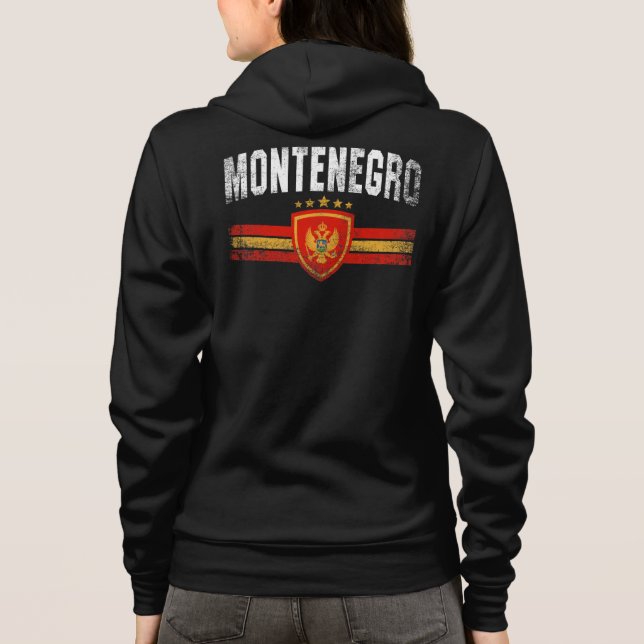 Montenegro Hoodie (Rückseite)