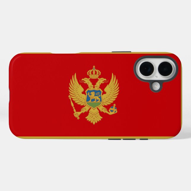 Montenegro iPhone 16 Plus Hülle (Rückseite (Horizontal))