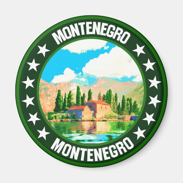 Montenegro Magnet (Vorne)