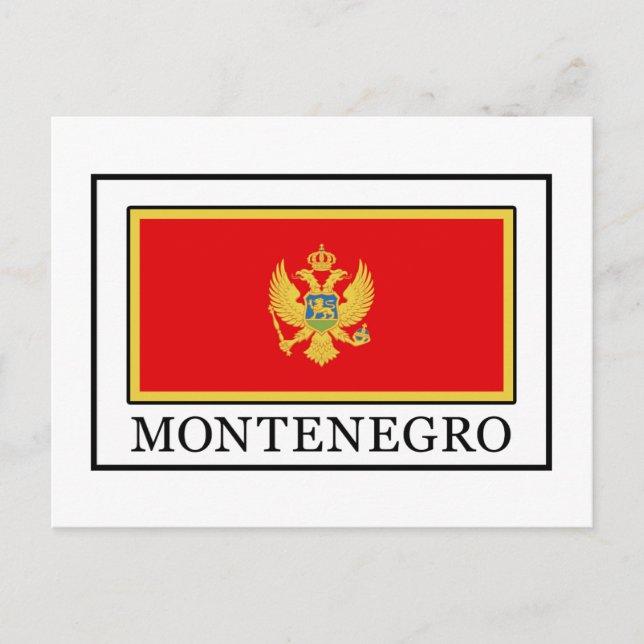 Montenegro Postkarte (Vorderseite)
