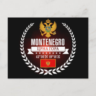 Montenegro Postkarte
