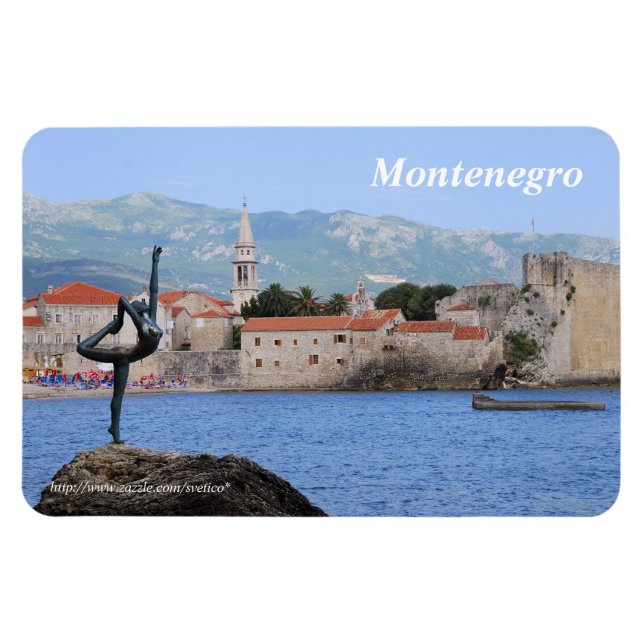 Montenegro Premium Magnet (Horizontal)