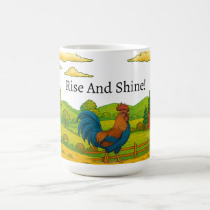Monter Et Briller La Mug De Café Du Coq