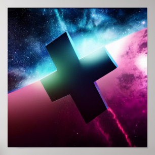 Monter et descendre dans l'espace Poster