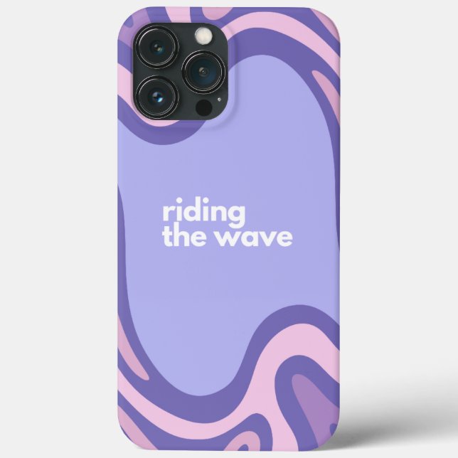 Monter la vague | coque de téléphone (Verso)