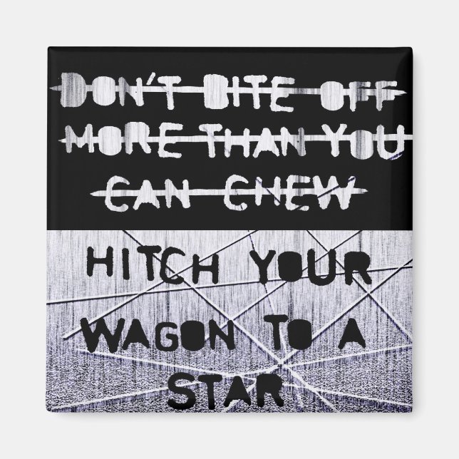 Monter vers un aimant étoilé (Devant)