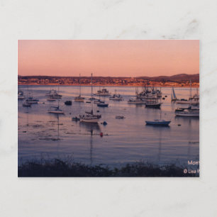 Monterey Bay California 1985 Postkarte