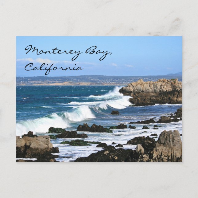 Monterey Bay California, Postcard Postkarte (Vorderseite)