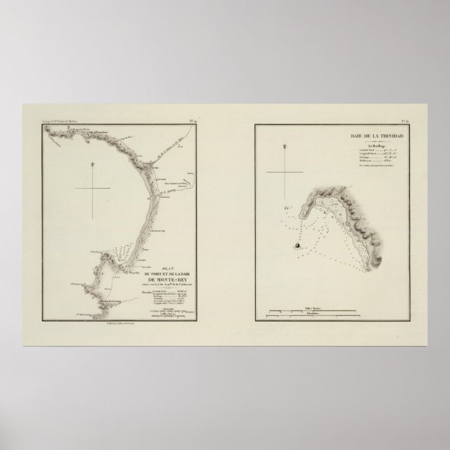 Monterey Bay, Kalifornien Poster (Vorne)