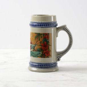 Monterey Beach Sunset Tattoo Tasse - kühl und farb