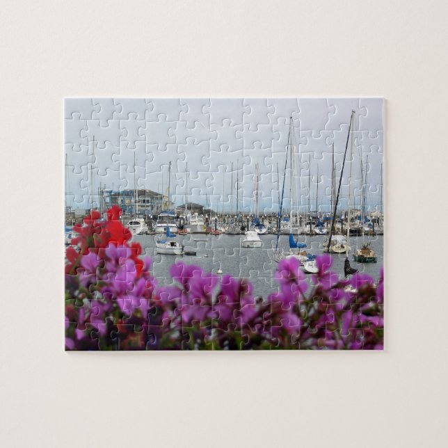 Monterey-Bucht-Hafen - Puzzlespiel (Horizontal)
