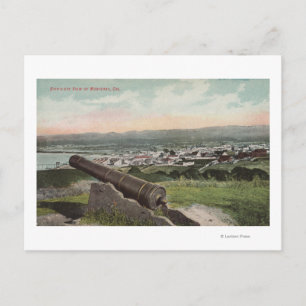 Monterey, CA - Vogelperspektive von Monterey Postkarte