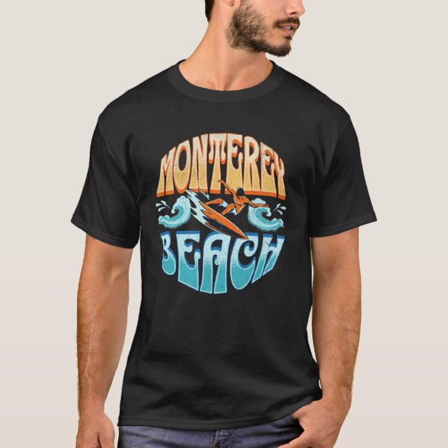 Monterey California 4 T-Shirt (Vorderseite)