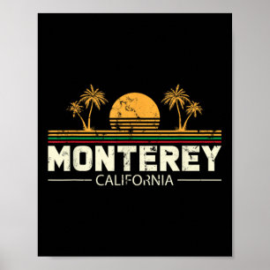 Monterey California Geschenk für einen Strand oder Poster