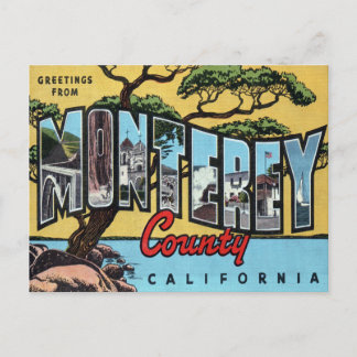 Monterey California Large Letter Postcard Postkarte