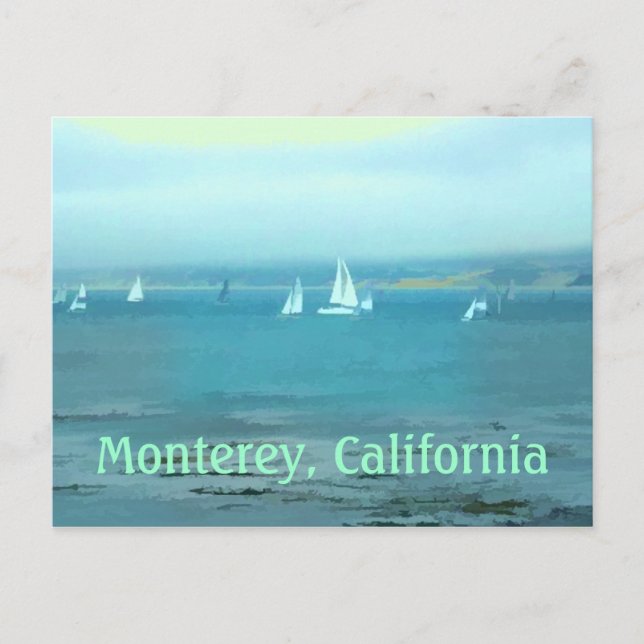 Monterey California Postcard Postkarte (Vorderseite)