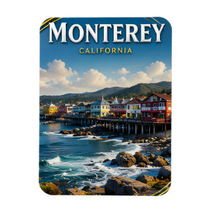 Monterey Cannery Row Küstenreisegeschenk Magnet