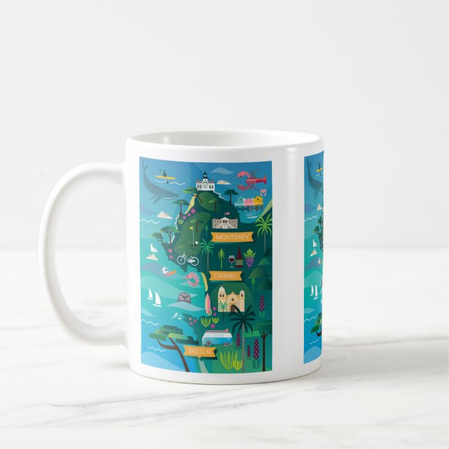 Monterey + Carmel Tasse (Links)