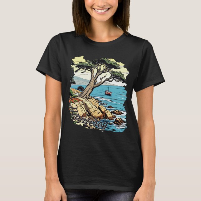 Monterey Coast T-Shirt (Vorderseite)