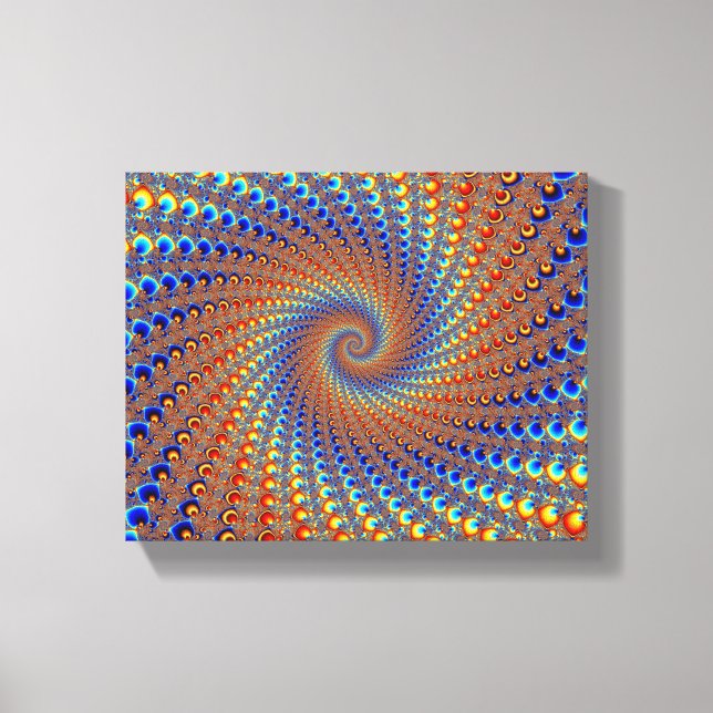 Monterey Fraktal Art Leinwanddruck (Vorderseite)