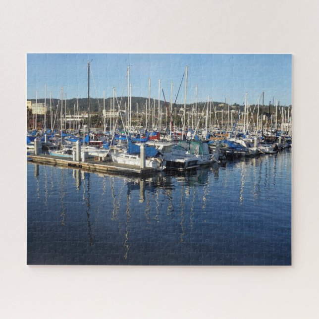 Monterey-Jachthafen-Kalifornien-Puzzlespiel (Horizontal)