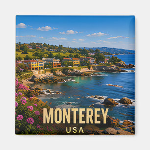Monterey Kalifornien Pazifikküste Reise Geschenk Magnet