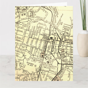 Monterey, Vintage Karte CA