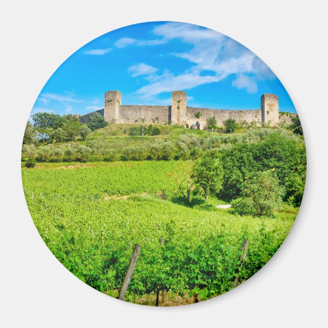Monteriggioni Magnet (Vorne)