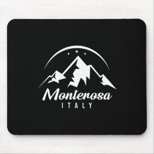Monterosa Italien Skigebiet Snowboarden Sou Mousepad