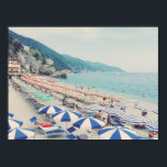 Monterosso al Mare, Cinque Terre, Italy Photo Poster<br><div class="desc">A view of the beach in Monterosso al Mare,  Cinque Terre,  Italy</div>