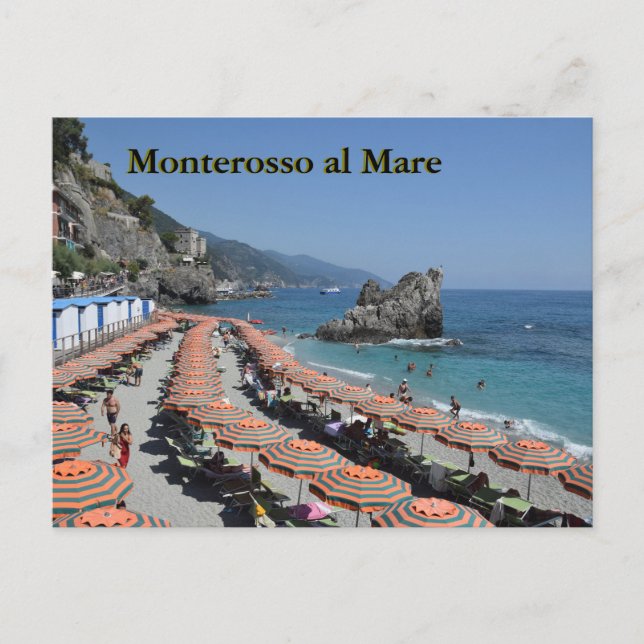 Monterosso al Mare Postkarte (Vorderseite)