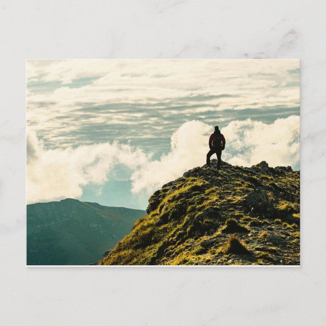 Monterosso Cinque Berg Postkarte (Vorderseite)