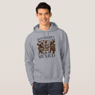 Monterrey Mexico Aztec Design, Herren #2 Hoodie