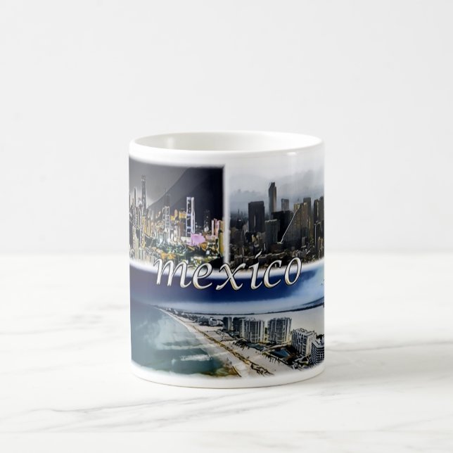 Monterrey - Mexiko - Mosaik - Kaffeetasse (Mittel)