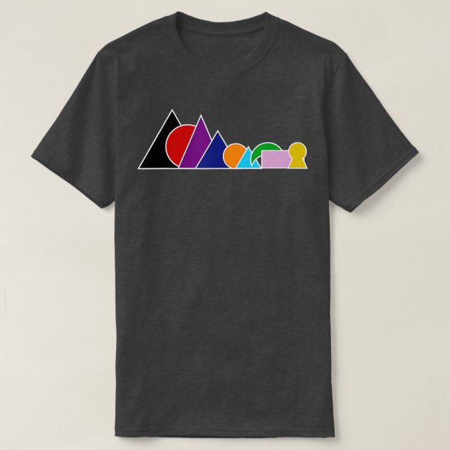 Montessori Grammar Symbole Liebe Montessori T-Shirt (Design vorne)