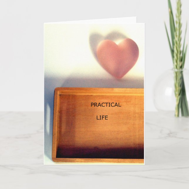 Montessori inspirierte Grußkarte Karte (Vorderseite)