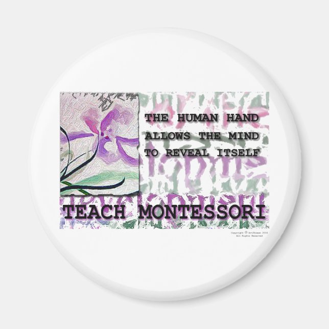 Montessori Iris Magnet (Vorne)