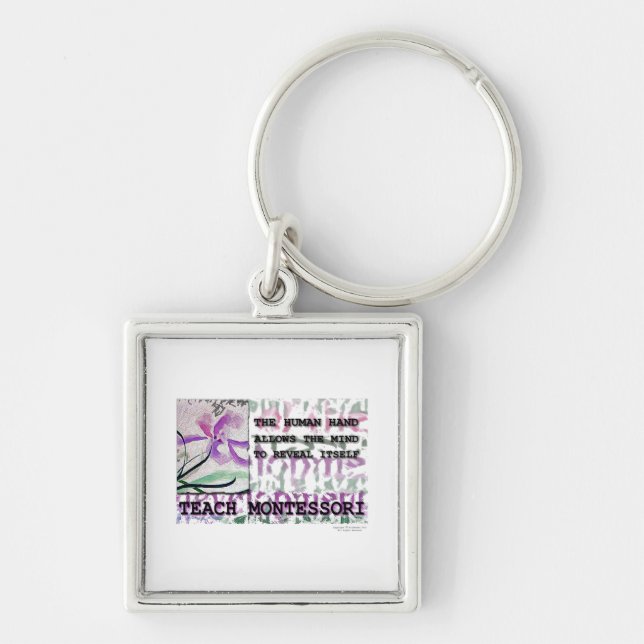 Montessori Iris Schlüsselanhänger (Vorne)