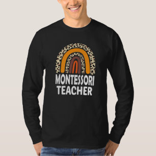 Montessori-Lehrer Leopard Regenbogen Würdigung Tee
