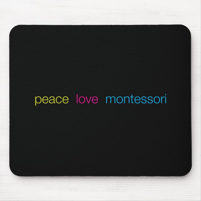 Montessori Mousepad (Vorne)