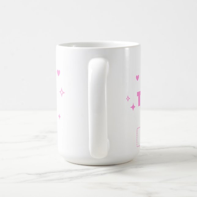 Montessori Pink Tower Tasse (Henkel)