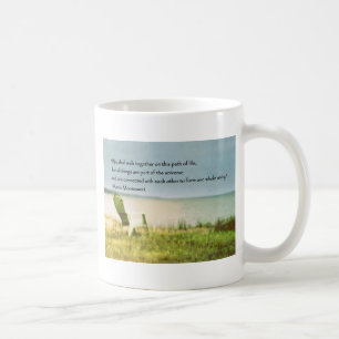 montessori Strand-Szenenzitat Kaffeetasse