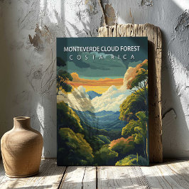 Monteverde Cloud Forest Costa Rica Canvas Print Leinwanddruck