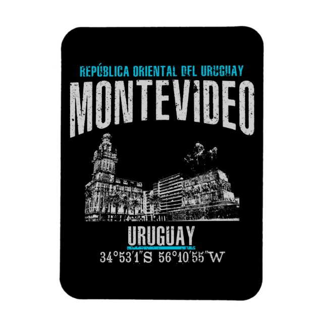 Montevideo Magnet (Vertikal)
